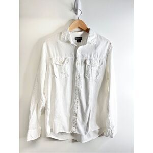 MICHAEL Michael Kors White Button Down Shirt
